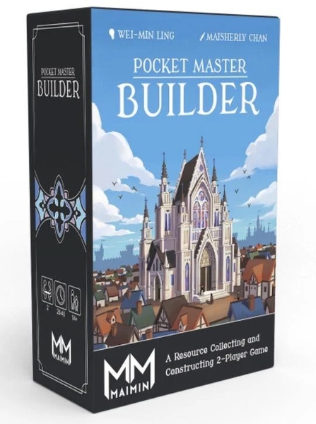 『高雄龐奇桌遊』 口袋建築大師 Pocket Master Builder 附中文說明書 正版桌上遊戲專賣店