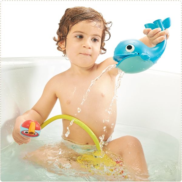 以色列 Yookidoo 戲水玩具-噴水鯨魚蓮蓬頭套組/洗澡玩具/麗兒采家 product thumbnail 3