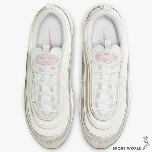 Nike 女鞋 休閒鞋 Air Max 97 全氣墊 白粉奶茶【運動世界】CT1904-100[現貨下殺] product thumbnail 5