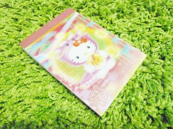 【震撼精品百貨】Hello Kitty 凱蒂貓~造型便條紙-龍【共1款】 product thumbnail 7