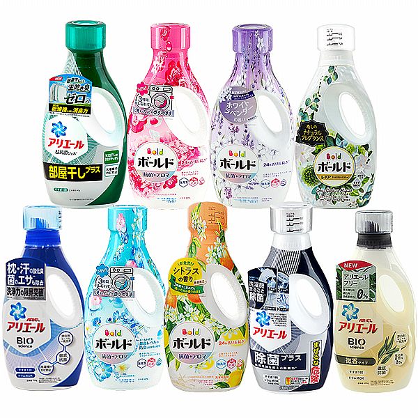 日本P&G ARIEL超濃縮抗菌洗衣精／Bold除臭香氛洗衣精(1罐入) 款式可選【小三美日】 D752091 product thumbnail 3