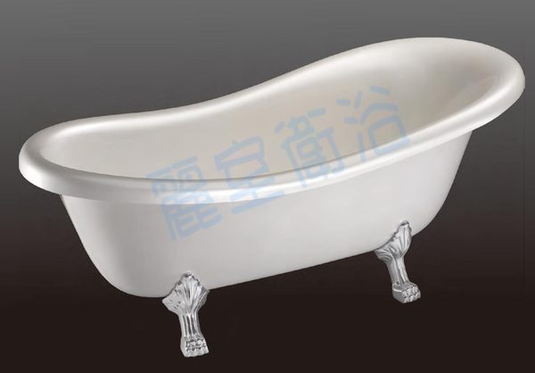 【麗室衛浴】BATHTUB WORLD 古典壓克力浴缸 LS-1478 150*80*67cm