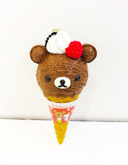 【震撼精品百貨】Rilakkuma San-X 拉拉熊懶懶熊~原子筆-冰淇淋造型-咖啡莓果