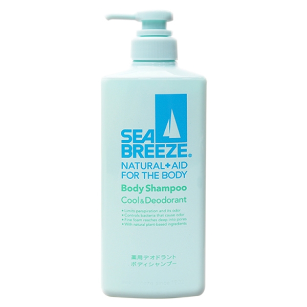 SHISEIDO 資生堂 SEA BREEZE海洋微風清香沐浴乳(600ml)【小三美日】D866113