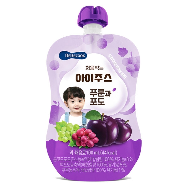 韓國 BEBECOOK 寶膳 嬰幼兒果汁100ml-4款可選(7個月以上) product thumbnail 8