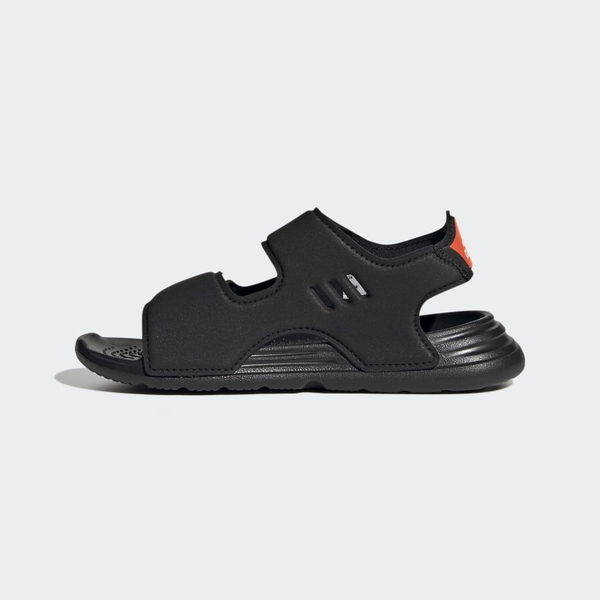 Adidas Swim Sandals C 黑色兒童涼拖鞋 FY8936 product thumbnail 2