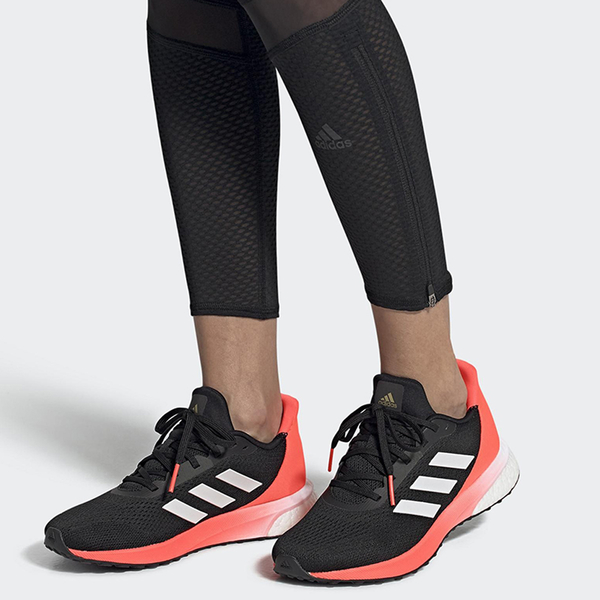 ADIDAS ASTRARUN 女鞋 慢跑 緩震 透氣 Boost+Bounce雙中底 耐磨 黑 橘【運動世界】EH1528 product thumbnail 2