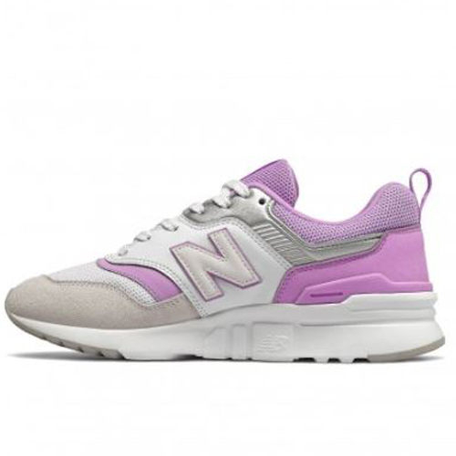 New Balance 997 女鞋 休閒 復古 網布 麂皮 白 紫【運動世界】CW997HEA product thumbnail 2