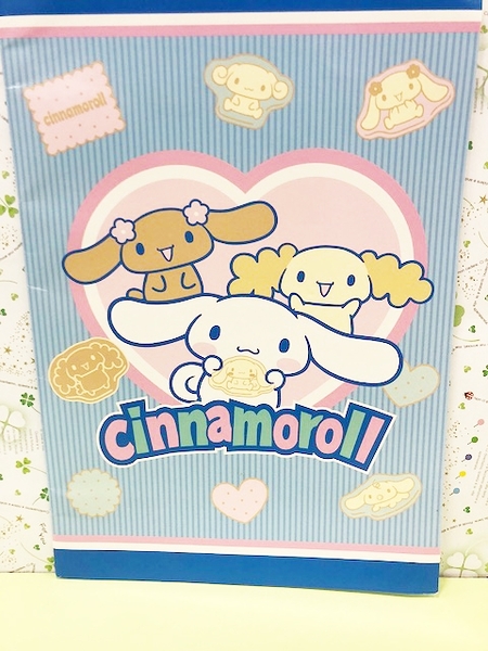 【震撼精品百貨】大耳狗_Cinnamoroll~Sanrio 大耳狗喜拿筆記本-藍#84735