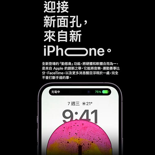 Apple iPhone 14 Pro 512GB(太空黑/銀/金/深紫)【預購-依訂單順序出貨】【愛買】