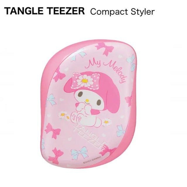 小禮堂 美樂蒂 x Tangle Teezer 魔髮氣墊梳 (粉蝴蝶結款) 4589485-765629