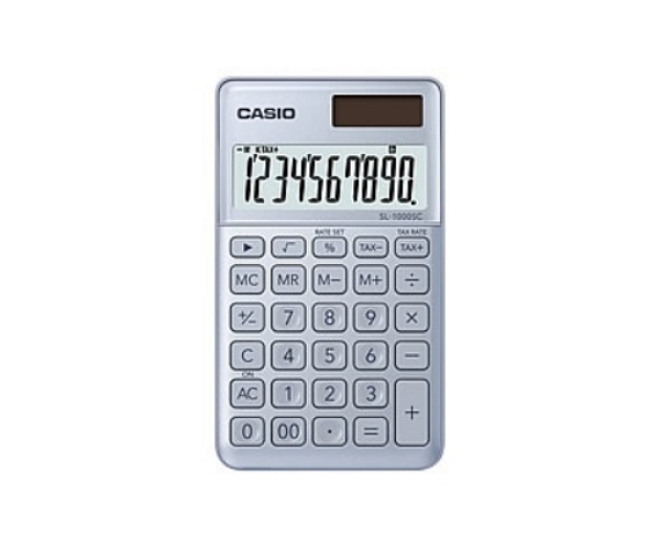 casio 卡西歐 時尚棉花糖 攜帶型計算機(sl-1000sc-bu)