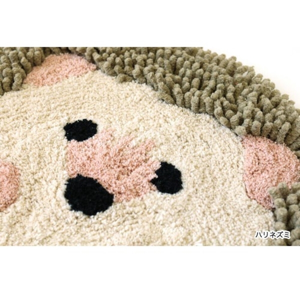 TOMO 動物造型地墊 | 樹懶 刺蝟 比熊 | 地毯 地墊 腳踏墊 玄關 浴室 客廳 日本進口 日本直送 日本 product thumbnail 4