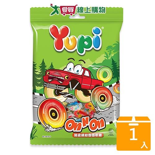 Yupi呦皮繽紛圈圈軟糖340G【愛買】