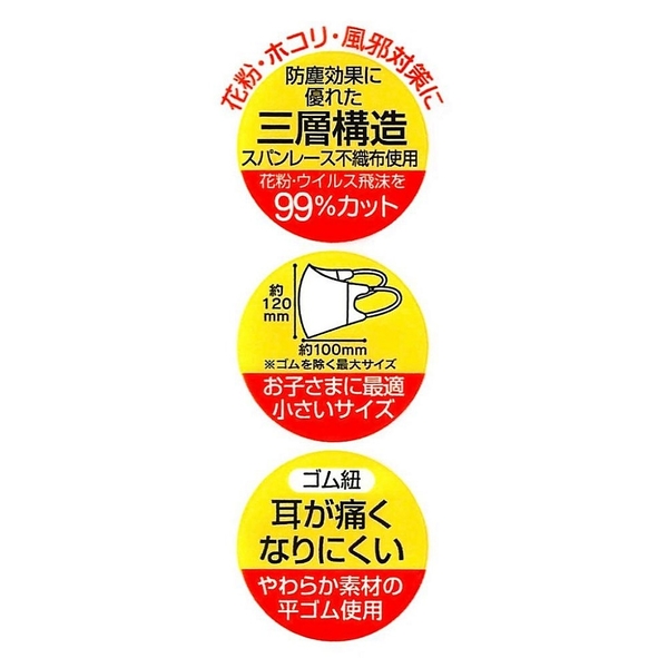 【震撼精品百貨】HELLO KITTY 兒童立體口罩Sanrio~三麗鷗(MSKS3/三層構造/10枚入)*43406 product thumbnail 4