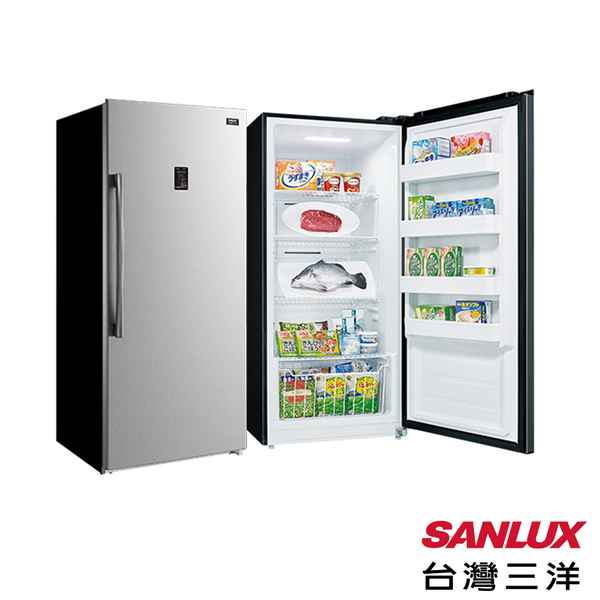 台灣三洋 SANLUX 410L直立式冷凍櫃 SCR-410A