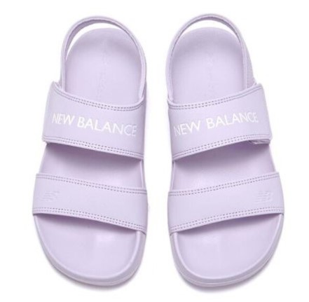 New Balance 韓版休閒涼鞋 兩線 復古 魔鬼氈 防水 紫色 SD3601HPP product thumbnail 3
