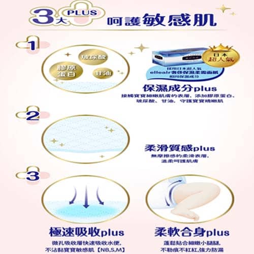 大王境內版敏感肌黏貼型紙尿布XL152片(箱)【愛買】 product thumbnail 4