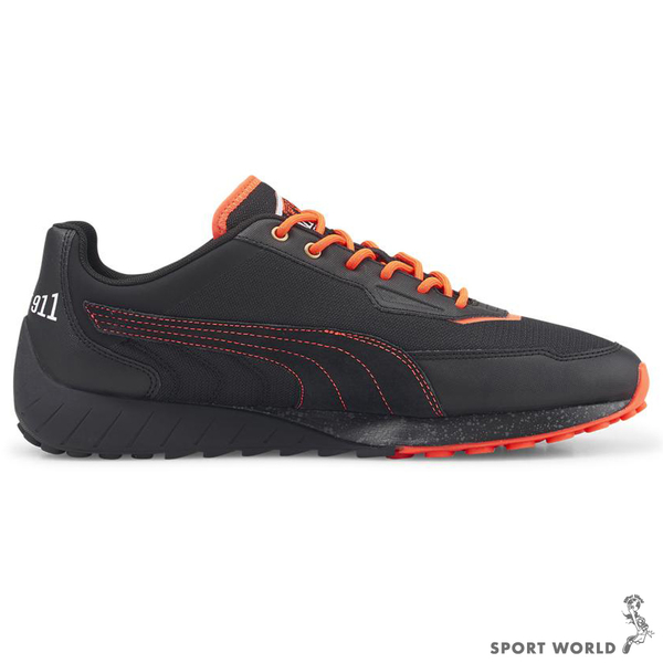 【現貨下殺】Puma 男鞋 休閒鞋 SpeedFusion 911 賽車 保時捷 聯名 黑橘【運動世界】30729901 product thumbnail 4