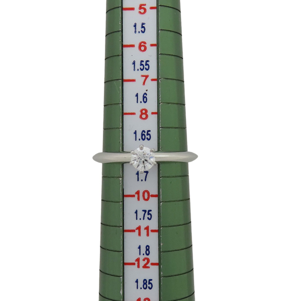 【二手名牌BRAND OFF】Tiffany & Co 蒂芬妮 Tiffany Setting 0.22CT 鑽石 PT950 鉑金戒指 product thumbnail 10