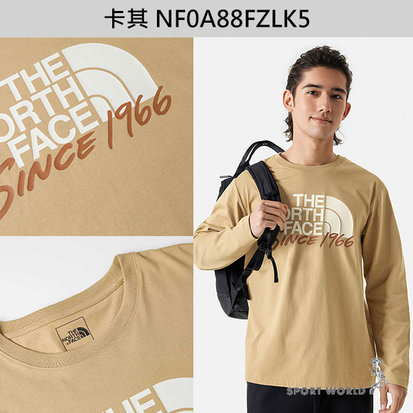 The North Face 北面 長袖上衣 男裝 女裝 棉質 印花【運動世界】NF0A88FZJK3/NF0A88FZLK5/NF0A88FZQLI product thumbnail 6