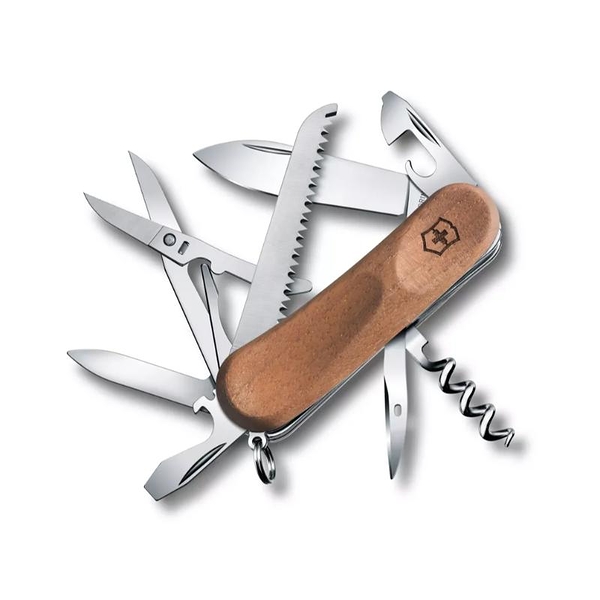 【Victorinox 瑞士維氏】EVOLUTION 17 WOOD 85mm(2.3911.63)