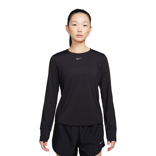 Nike 女裝 長袖上衣 速乾 反光 黑【運動世界】FN2802-010 product thumbnail 2