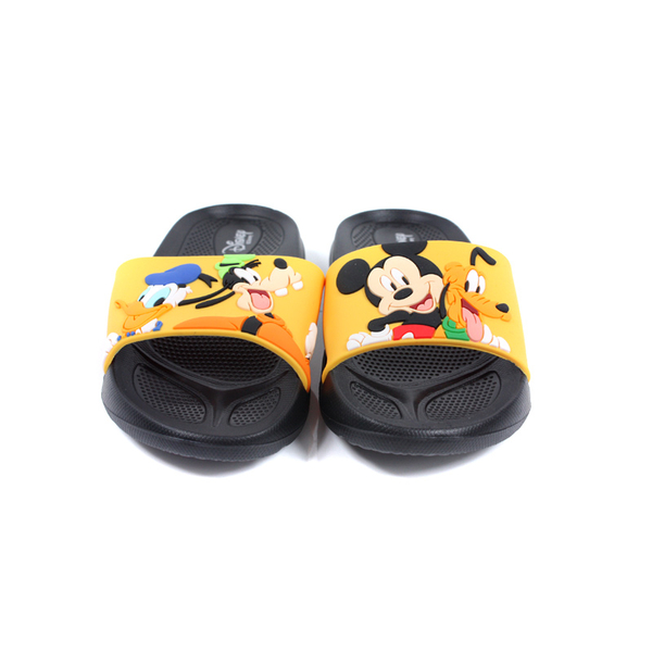 Disney Mickey Mouse 迪士尼 戶外拖鞋 中童 童鞋 黃/黑 D121054 no057 product thumbnail 3