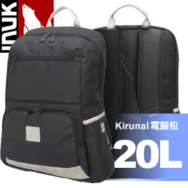【INUK 加拿大 20L Kirunal圖騰電腦雙肩包《午夜深藍》】IKB12916185043/後背包/背包