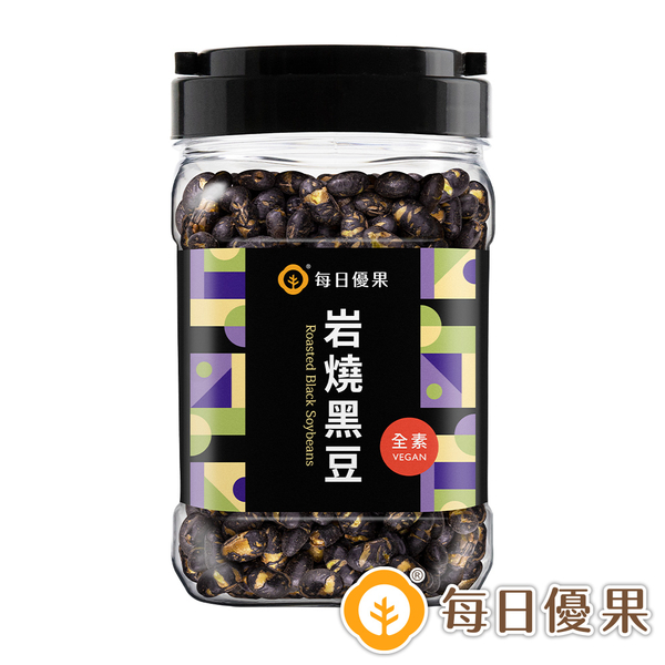 罐裝岩燒黑豆260G 每日優果