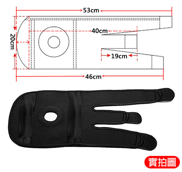 【TAS】運動 護膝 戶外 登山 透氣 籃球 騎行 跑步 加強 康復 護具 專業 彈簧 彈性 復健 雙支入 D00297 product thumbnail 8