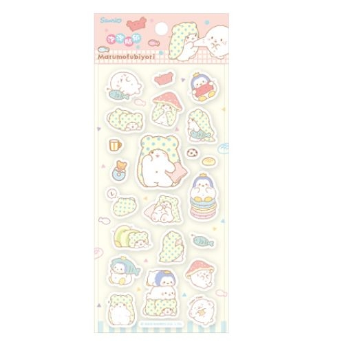 Sanrio三麗鷗 泡泡貼紙-莫普熊