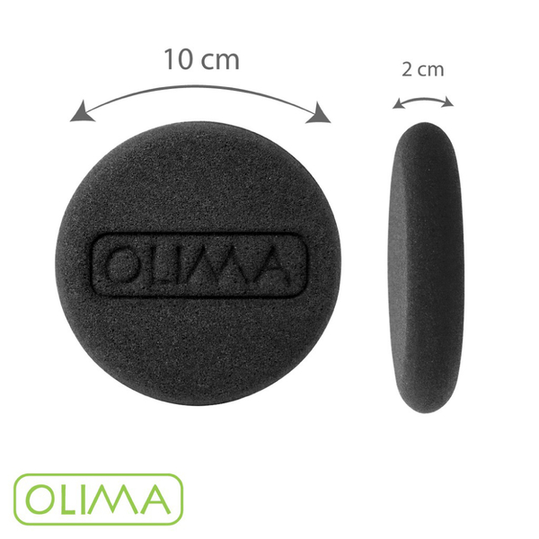 【OLIMA】4吋UFO無邊上蠟棉 灰色 product thumbnail 6