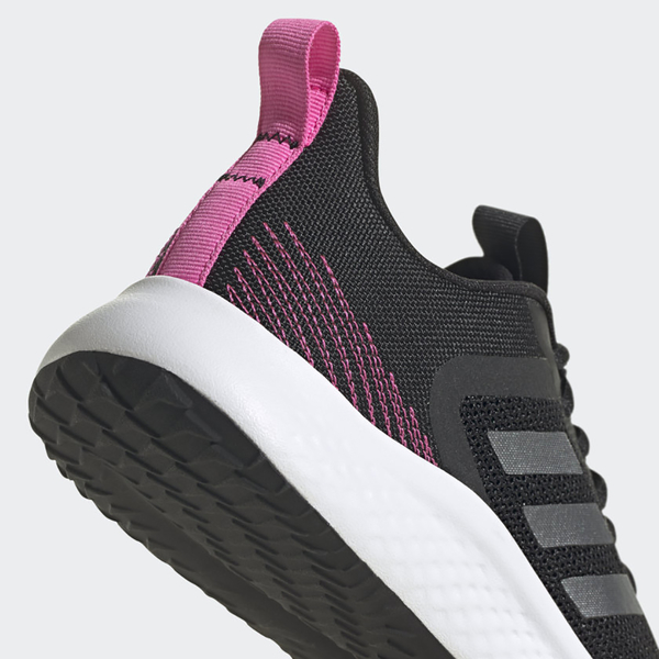 【出清】Adidas FluidStreet 女慢跑鞋 黑 粉【運動世界】H04605 product thumbnail 9