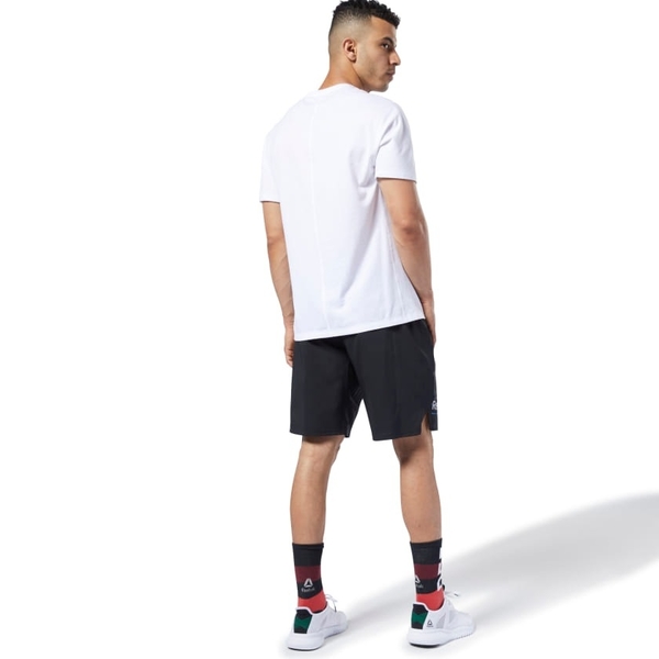 REEBOK ONE SERIES TRAINING EPIC SHORTS 男裝 短褲 慢跑 健身 吸濕 乾爽 黑【運動世界】DY8007 product thumbnail 5