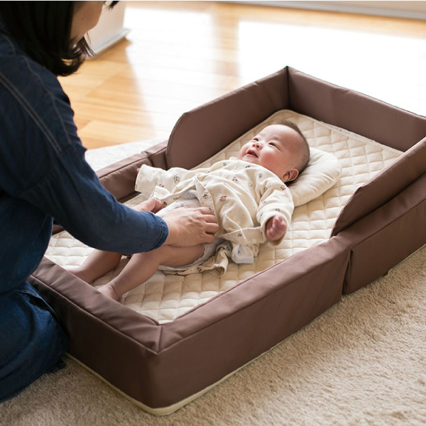 【預計7月底到貨】日本 farska 一生可用豪華3件組(小床+實木成長椅+可攜式床墊8件組)嬰兒床|餐椅 product thumbnail 8
