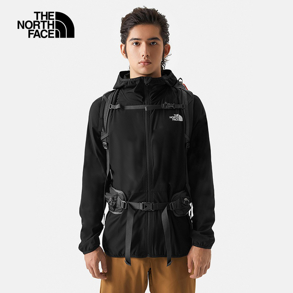 The North Face 北面 男裝 連帽外套 防風 防曬 防潑水 黑【運動世界】NF0A7WCYJK3 product thumbnail 3