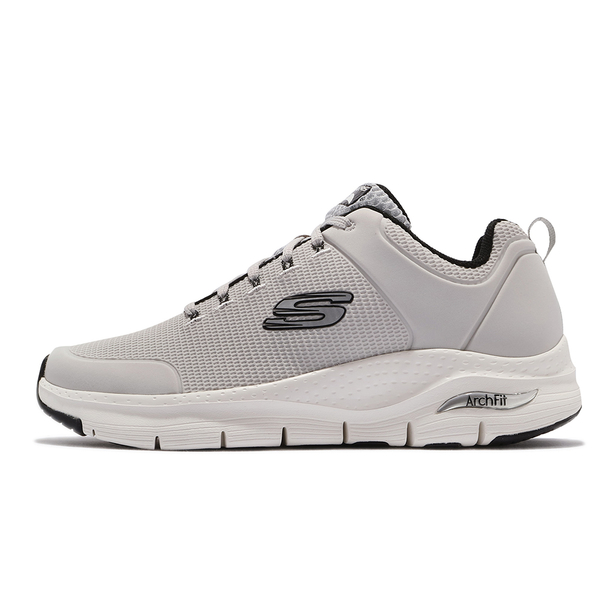 SKECHERS ARCH FIT 灰 男 透氣 網布 舒適鞋墊 運動 健走鞋 232200LGBK product thumbnail 2