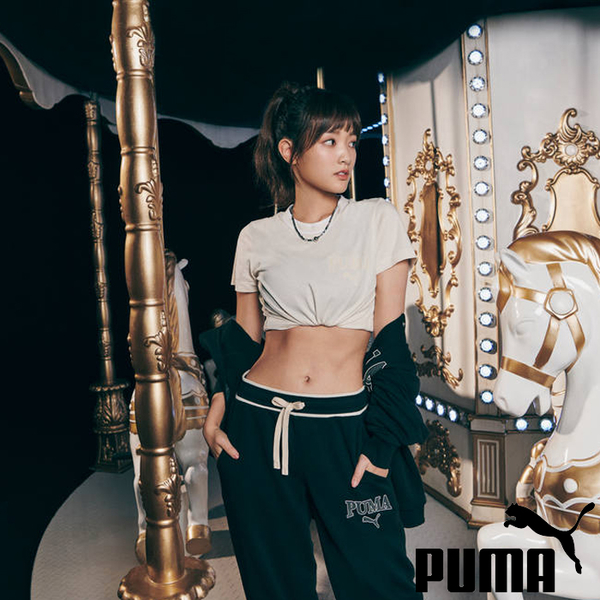 PUMA 短T 基本系列 SQUAD 淺卡其 LOGO 短袖T恤 女 67789787