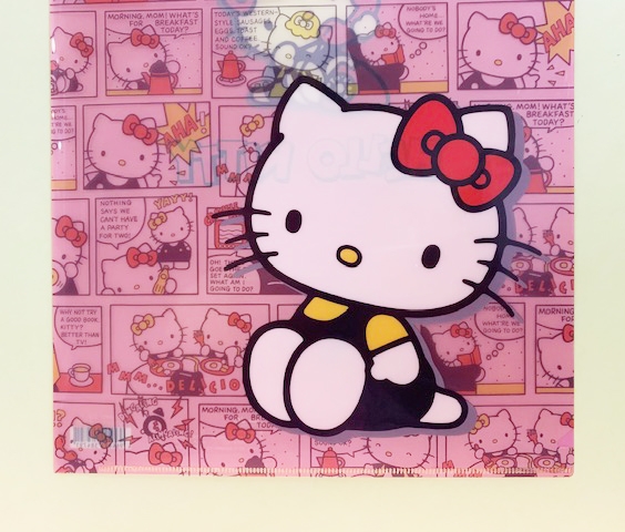 【震撼精品百貨】Hello Kitty 凱蒂貓~三麗鷗 KITTY 日本A4文件夾/資料夾-漫畫#38479 product thumbnail 4