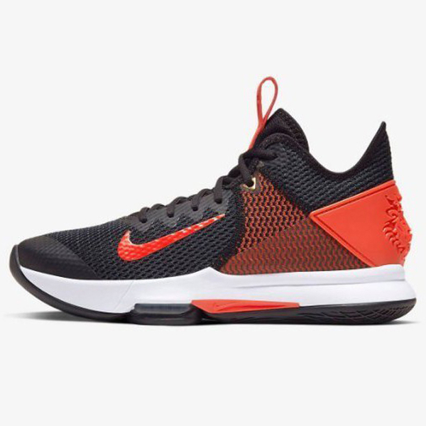 Nike LEBRON WITNESS IV EP XDR 男鞋 籃球 湖人 耐磨 黑橘【運動世界】CD0188-003 product thumbnail 2