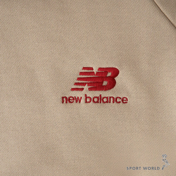 New Balance 男裝 連帽上衣 帽T 兔年 純棉 奶茶【運動世界】AMT31570BNN product thumbnail 5