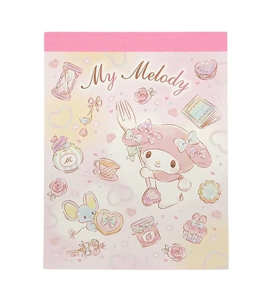 【震撼精品百貨】My Melody 美樂蒂~日本三麗鷗SANRIO 美樂蒂迷你便條本-下午茶*40774