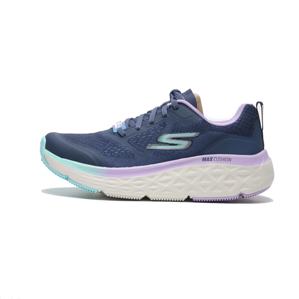 SKECHERS 慢跑鞋 MAX CUSHIONING 淺紫藍 女 129126NVLV product thumbnail 4