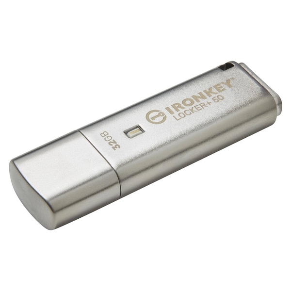 Kingston 金士頓 IronKey Locker+ 50 32G USB3.2 硬體型加密隨身碟 IKLP50/32GB product thumbnail 2