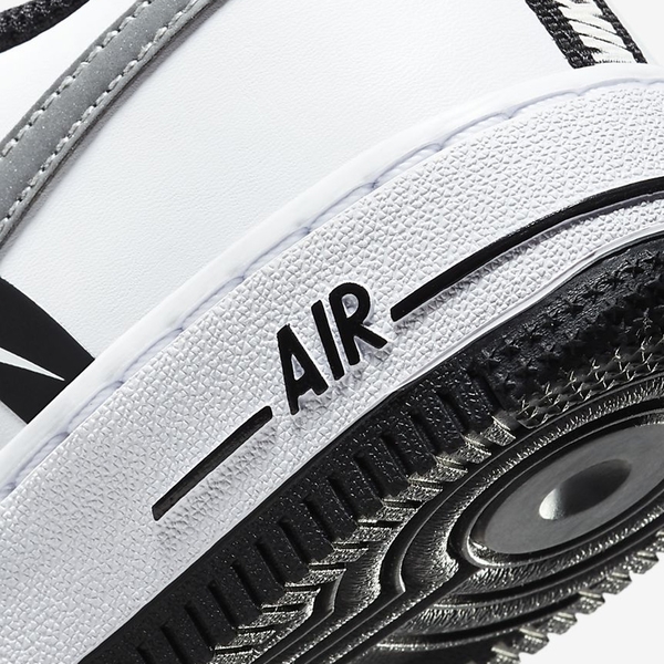 Nike Air Force 1 LV8 KSA (GS) White/Black/Silver CT4683-100 Sz