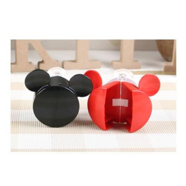 【震撼精品百貨】Micky Mouse_米奇/米妮 ~DISNEY 米奇 MICKEY 牙刷收納架(紅&黑/頭型/二入)