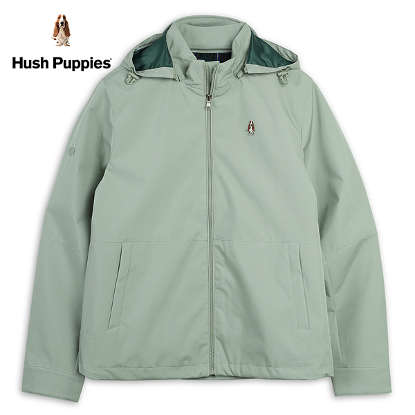 Hush Puppies 外套 男裝帽可拆多功能防潑水外套