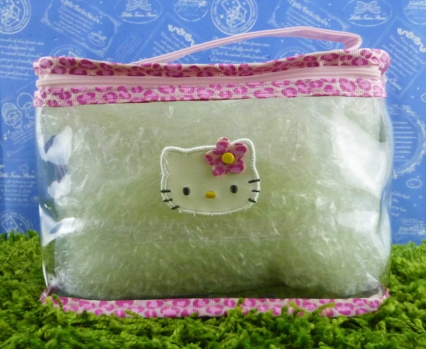 【震撼精品百貨】Hello Kitty 凱蒂貓~防水側背包~豹紋【共1款】