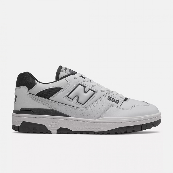 New Balance 550 男女款(參考男款尺寸) 黑白 復古休閒鞋 BB550HA1【KAORACER】